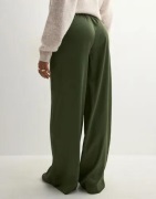 Nelly - Grön - Pull On Satin Pants