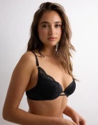 DORINA - Svart - Lyra-Satin Plunge