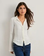 Nelly - Vit - Amazing Structure Shirt Top