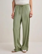 Nelly - Grön - Pull On Satin Pants