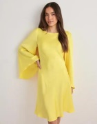 Vero Moda - Gul - Vmkamile Wide Sleeve Short Dress Ex