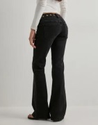 Abrand Jeans - Svart - 00 Kick Brie Eyelet Tall