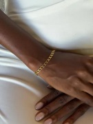Muli Collection - Guld - Thin Bismarck Bracelet