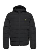 Lightweight Puffer Jacket Fodrad Jacka Black Lyle & Scott