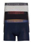 Bamboo Boxers 3 Pack Boxerkalsonger Blue Lindbergh