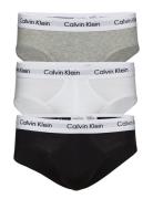 Calvin Klein 3P Hip Brief Svart