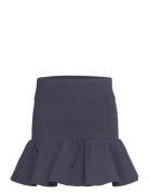 Ginger Skirt Kort Kjol Blue Ella&il