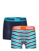 Puma Boys Basic Boxer Printed Strip Night & Underwear Underwear Underp...