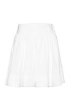 Anett Crepe Skirt Kort Kjol White Ella&il