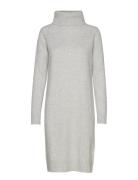 Aislayne Merino Knit Dress Kort Klänning Grey Andiata