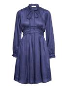 Billie Dress Kort Klänning Navy Love Lolita