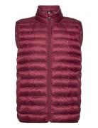 Tommy Hilfiger Core Packable Recycled Vest Burgundy