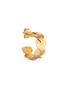 Wavy Hoop Accessories Jewellery Earrings Hoops Gold Jane Koenig