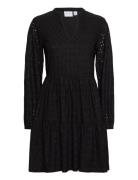 Vikawa L/S Dress/Su - Noos Kort Klänning Black Vila