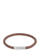 Franky Bracelet Leather Brown Armband Smycken Brown Edblad