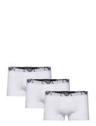 Men's Knit 3Pack Trunk Boxerkalsonger White Emporio Armani