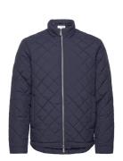 Slhjohn New Quilted Jacket Ex Kviltad Jacka Navy Selected Homme