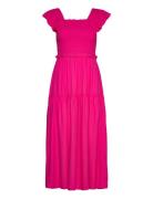 Yascitri Sl Long Dress S. Maxiklänning Festklänning Pink YAS