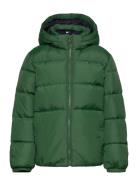 Essential Down Jacket Fodrad Jacka Green Tommy Hilfiger