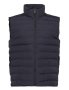 Slhbarry Quilted Gilet Noos Väst Navy Selected Homme