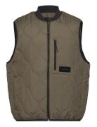 Light Weight Vest Väst Khaki Green Tom Tailor