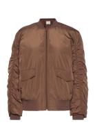 Kaboli Bomber Jacket Bomberjacka Brown Kaffe