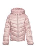 Kmgnewtalia Nea Quiltd Aop Jacket Cp Otw Fodrad Jacka Pink Kids Only