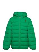 Lightweight Puffa Jacket Fodrad Jacka Green Lyle & Scott Junior