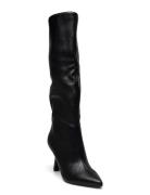 Jazz Up Boot Höga Stövlar Black Steve Madden