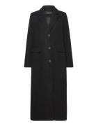 Vero Moda Vmvincemilan Long Coat Boos Cp Svart