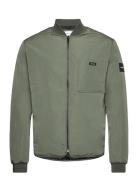 Recycled Superlightweight Bomber Bomberjacka Jacka Green Calvin Klein