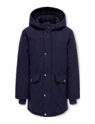 Kobnewoliver Parka Jacket Cp Otw Parka Jacka Navy Kids Only