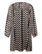 Zizzi Mlucy, L/S, Abk Dress Svart