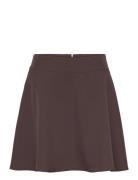 Skirt Kort Kjol Brown Rosemunde