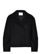 Wool Jacket Ulljacka Jacka Black Rosemunde