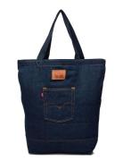 The Levi's® Back Pocket Tote Shopper Väska Navy Levi’s Footwear & Acc