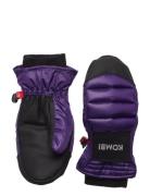 Hoft Junior Mitt Accessories Gloves & Mittens Mittens Purple Kombi