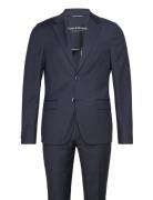 Bs Napa Slim Fit Suit Set Kostym Navy Bruun & Stengade