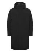 Long City Puffer Parka Jacka Black Revolution