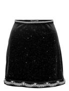 Marina Skirt Kort Kjol Black Love Lolita