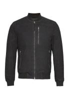 Kemble Bomber Läderjacka Skinnjacka Black AllSaints