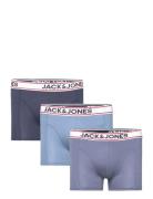 Jacjake Trunks 3 Pack Noos Boxerkalsonger Blue Jack & J S