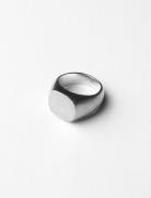 Oval Clean Ring Ring Smycken Silver Blue Billie