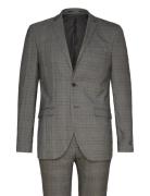 Jprfranco Check Suit Sn Kostym Grey Jack & J S