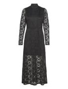 Dress Louisa Maxiklänning Festklänning Black Lindex