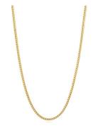 Nialaya Men's Squared Gold Chain Guld