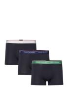 3P Wb Trunk Boxerkalsonger Navy Tommy Hilfiger