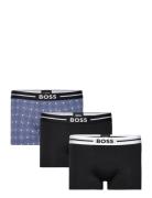 Trunk 3P Bold Design Boxerkalsonger Navy BOSS