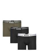 Boxerbr 3P Bold Boxerkalsonger Green BOSS