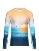 Neptune Ls Swimwear Uv Clothing Uv Tops Multi/patterned Molo